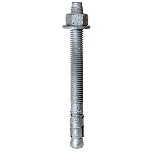 Simpson Strong-Tie® STB2-62412MGR20 Wedge Anchor, 5/8 in Dia, 4-1/2 in Overall Length, Carbon Steel, Mechanically Galvanized